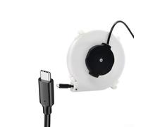 Plus Typec Devices 220v for Camping Plus Outdoor Purpose Automatic Retractable Power Cord Reel Having 12m and for Cables for (12M TYPEC)
