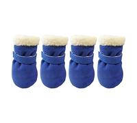 Plus Velvet Padded Warm Shoes Boots Plus Velvet Warm Soft Soled Shoes Warm Windproof Shoes. (C, 4.5cm)