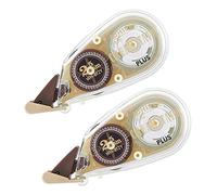PLUS WH-812Y 51-641 Correction Tape, Whitepatch Cream Tape, 0.1 inch (2.5 mm), 2 x 1.2 inches (2.5 mm)