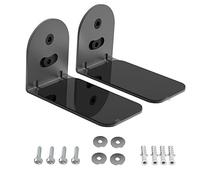 PlusAcc Universal Soundbar Wall Mount Brackets Holder Black