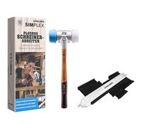 Plusbox Simplex 3117s004 Soft-Faced Hammer TPE Soft / Superplastic Plus Contour Gauge