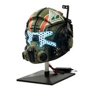 Pluscraft Halloween helmet J Cooper Full Head Resin Mask for Men Cosplay Costume Collectors Accessories (Upgraded Version)