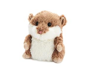 Plush 12 Inch Brown Hamster Soft Lavendar Scented Microwavable Heatable Cuddly Teddy