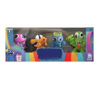 Plush 4pk - Each Minifigure Features an Awesome Neon Finish - Each Highly Detailed Minifigure Stands 6 cm Tall