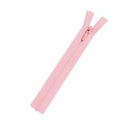 Plush Addict 16" Invisible Zip - Pink 41cm Concealed Zip for Dressmaking and Skirts - Closed Ended Zipper