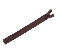 Plush Addict 22" Invisible Zip - Tan 56cm Concealed Zip For Dressmaking and Skirts - Closed Ended Zipper