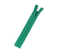 Plush Addict 8" Invisible Zip - Jade Green 20cm Concealed Zip For Dressmaking and Skirts - Closed Ended Zipper