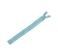 Plush Addict 8" Invisible Zip - Light Turquoise 20cm Concealed Zip For Dressmaking and Skirts - Closed Ended Zipper
