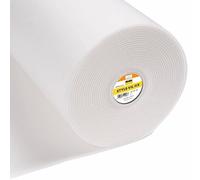 Plush Addict Fusible Iron On Style-Vil FIX Foam Interfacing for Sewing, Craft, and Accessories - White - Single Metre
