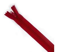 Plush Addict No.3 Close Ended Strong Nylon Zip Fastener for Sewing, Crafts, Clothing and Accessories - Red - 12" / 30cm