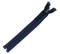 Plush Addict Number 5 Open-Ended Zip Fasteners for Sewing, Crafts, Clothing and Accessories - Navy - 34" / 86cm