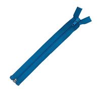 Plush Addict Number 5 Open-Ended Zip Fasteners for Sewing, Crafts, Clothing and Accessories - Turquoise - 16" / 41cm