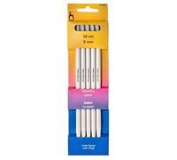 Plush Addict Pony Classic Set of Four Double Ended Knitting Needles 20cm Long - Flexible ABS Plastic - 7.00mm / US 10 3/4