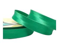 Plush Addict Single Fold Satin Bias Binding Tape for Sewing, Edging, Stitching, Hemming, Trimmings, Accessories, Outfits and Crafts - Seafoam - 18mm Wide x 5 Metre