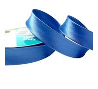 Plush Addict Single Fold Satin Bias Binding Tape for Sewing, Edging, Stitching, Hemming, Trimmings, Accessories, Outfits and Crafts - Cornflower - 18mm Wide x 5 Metre