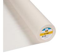 Plush Addict White Woven Fusible Brushed Cotton Medium Interfacing - Iron On Vilene/Vlieseline Interlining for Dressmaking - Cotton Interfacing G740-90cm Wide - 1 Metre