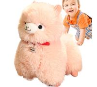 Plush Alpaca Stuffed Animal - Cuddly Llama Toy, Huggable Animal Plush, Portable Ultra Soft Premium Cottonn Filling | Adorable Nursery Decor And Comfort Companion For Kids Gift And Bedroom