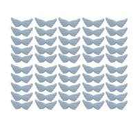 Plush Angelic Wing for Craft Hair Clip Making Craft Headband Wing Appliques Sewing Headwear Patches Shoes Clothing Garment Hair Clip Headband Decorations