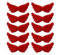 Plush Angelic Wing for Craft Hair Clip Making Craft Headband Wing Appliques Sewing Headwear Patches Shoes Clothing Garment Crafting Accessories