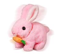 Plush Animal Bunny - Lighted Interactive Rabbit Toy, Electronic Walking Pet with Sound Effects, Soft Cuddly Doll for toddlerr, Holiday Surprise, Nursery, or Preschool Fun