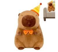 Plush Animal, Capybara Stuffed, Portable Size Gift Ready Huggable Friend Smooth Fabric Safe Materials Timeless Charm Cute Accessory Plush, Bedtime Companion for Sisters, Teens, Girls, Boys, Classmates