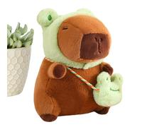 Plush Animal | Decorative Night Companion - Capybara Plush Toy - for Girls Boys Sisters Teens Sofa Bed Office Car Seat