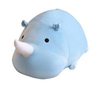Plush Animal Doll - Cuddly Wildlife Rhino, Ultra Soft Hug Toy | Cotton-Stuffed Sleep Companion With Cute Expression, Suitable Bedroom Decor For Adults, Kids Gift Ideas, Theme Or Everyday Snuggle Play
