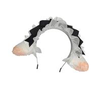 Plush Animal Ear Hair Accessory Elastic Hairband For Sensitive Skin Women Role Play Outfits Fabric Headpiece