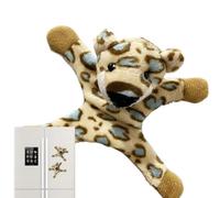 Plush Animal Fridge Magnets - Colorful Magnets for Kids,Decorative Kitchen Decoration, Adorable Magnetic Toys for Window, Cabinets, Metal, Glass