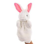 Plush Animal Hand Puppet Plush Rabbit Soft Hand Puppet Ventriloquist Animal Pretend Doll Show Props
