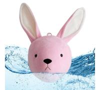 Plush Animal Head Wall Ornaments - 30x29cm, Deer Shape, Soft Stuffed Dinosaur, 3D Cartoon Nursery Decor, Cute Elephant Walls Decoration | Hanging Rope Mount Use Kids Bedroom Playroom Kindergarten