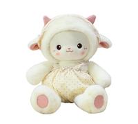 Plush Animal Lamb - Soft Plush Sheep, Housing Module Made of Robust Material, Sturdy Polymer Protective Stand | for Cuddly Pillow Home Study Sofa Bed Car Playtime Children's Room Bedroom B