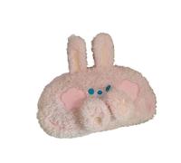 Plush Animal Makeup Large Capacity Pencil Case for School Supplies Portable Cosmetic Bag for Women Teens Large Capacity Plush Pen Bag