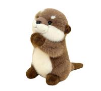 Plush Animal Pillow, Cute Soft Doll, Comfortable Huggable Cushion Toy, Adorable Bedtime Companion for Adults, Kids, Babies, Men, Girlfriend, Boyfriend, Home, Travel, Relaxation, 14x14x25cm