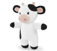 Plush animals - 3D soft crochet 22 cm | Cute stuffed animals, design with a soft rounded shape for family, colleagues, birthdays, etc