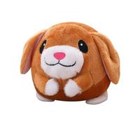 Plush automatic bouncing toy, bite-resistant, fun, interactive, squeaky toy, can talk and move automatically(Puppy)