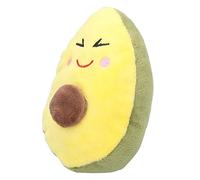 Plush Avocado Dog Chew Toy with Sound for Small Dogs, Reduce Bite Damage, Interactive Play, Portable and Lightweight Pet Teething Toy for Playtime
