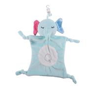 Plush Baby Comforter Towel Toy with Elephant Design for Girls