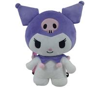 Plush backpack Cyp Brands Hello Kitty Kuromi 3D Violet 24x16x42 cm