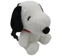Plush backpack Cyp Brands Snoopy Blanc 19x18x28 cm