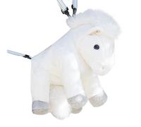 Plush Backpack - Soft, Wide Shoulder Straps, Lightweight Backpack with Cuddly Toy Motif, Cute Travel Backpack for Children and , for Girls, Sons, Daughters, Preschool, Nursery, White, Siehe