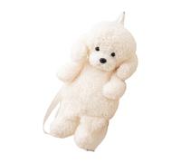 Plush Bag - Cute Dog Shape Backpack for Girls School Fun, Travel - Lightness with Soft Plush Design, Animal Money for Children, Women and Children When Travelling and Holidays Outdoors, 13.78 Inches