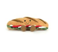 Plush Baguette Caprese Brown one size