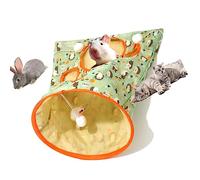 Plush Ball Cat Tunnel Bag, Interactive Play (Hedgehog)