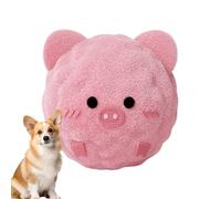 Plush Ball Dog Toy - Squeaky Bouncy Chew Ball For Small Medium Dogs | Interactive Soft Fabric Fetch Toy | Teething Squeaky For Puppies, 4.9-6.5cm