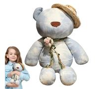 Plush Bear Ornament - Living Room Decor, Cuddly Stuffed Toy, Cute Decorative Gift Idea | Perfect Birthday Or Holiday Surprise For Children Girls Daughter Best Friend Home Bedroom Party Celebration Fun