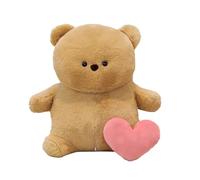 Plush Bear Toy - 13.78 Inch PP Cotton Stuffed Doll | Recordable Voice Feature | Interactive Talking Gift For Wife Girlfriend Mother Valentine Birthday Romantic Keepsake Bedroom Decor