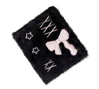 Plush Binder - A6 Size Collection Notebook with Inner Pages for Stickers and Cards, Portable Sticker Notebook for Artists, Manual Projects, Students, Teachers, Home, Office