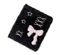 Plush Binder, Ballet Inspired Design, 21x18x4.5cm, Scrapbook Storage Book, Craft Organizer Case, Soft Protection, for School, Art, Classroom