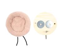 Plush Bird Standing Perch Parrots Perch Bird House Warm Plush Nest for Budgies Resting Bed Bird Bed Birdcage Accessory